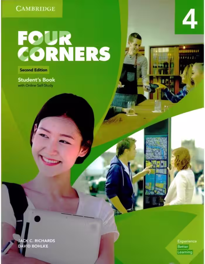 خرید کتاب انگلیسی فور کرنرز Four Corners 2nd 4 SB WB DVD