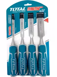 ست 4 عددی اسکنه چوبی توتال مدل TOTAL - THT41K0401