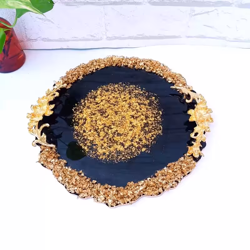 سینی رزینی پذیرایی شیک و لاکچری رزینی