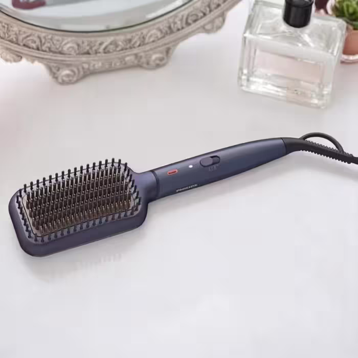 برس حرارتی فیلیپس Philips مدل Heated straightening brush BHH885