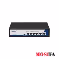 سوئیچ شبکه 4 پورت HRUI مدل HR900-AF-42N