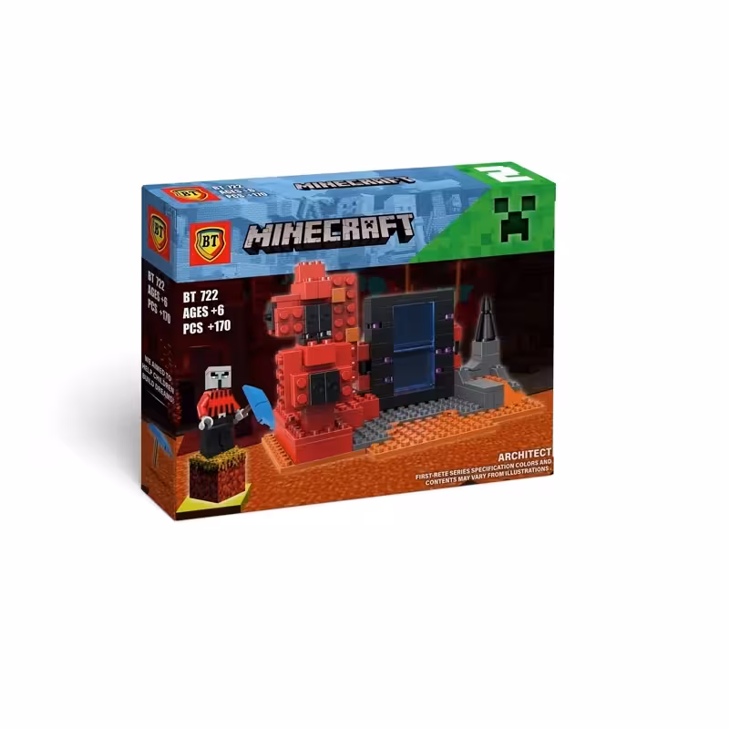 لگو ماینکرفت مدل جهنم BT722 بنار (نو،خریدقسطی،باتخفیف)