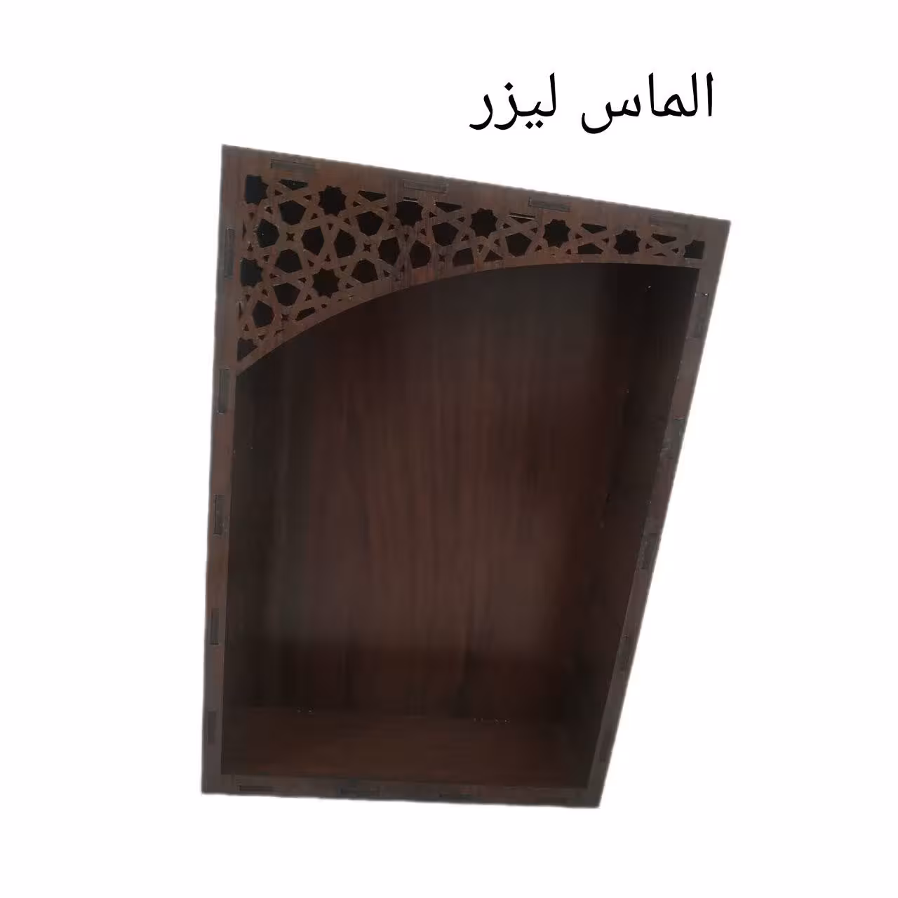جعبه چوبی تندیس طرح دار