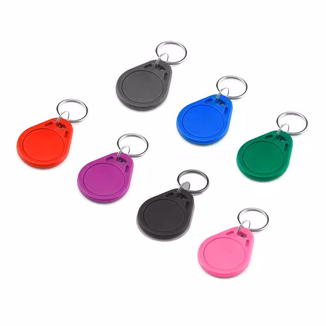 تگ RFID 125KHZ زرد مدل جاکلیدی