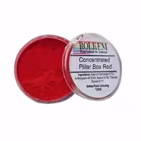 رنگ پودری pillar box red کنسانتره رولکم