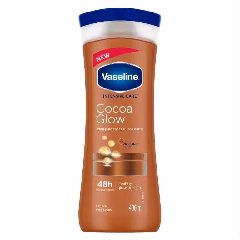 لوسیون بدن عصاره کره کاکائو وازلین Vaseline حجم 400 میل