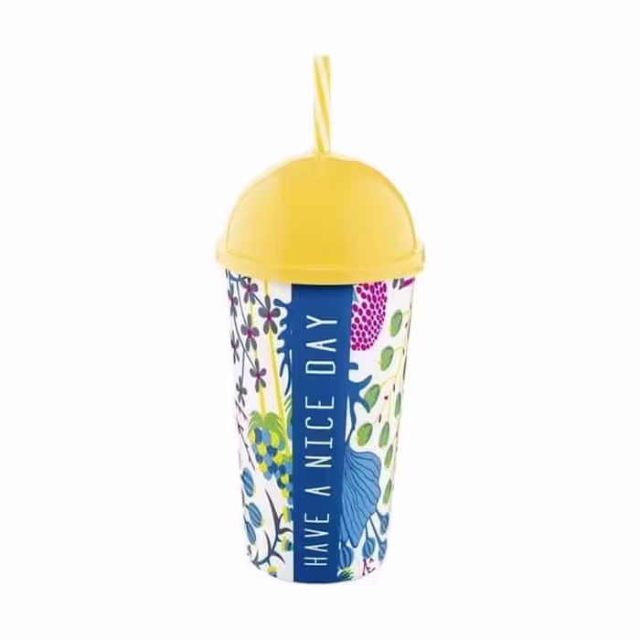لیوان اسموتی پلاستیکی برند تیتیز مدل Take`n go Cup