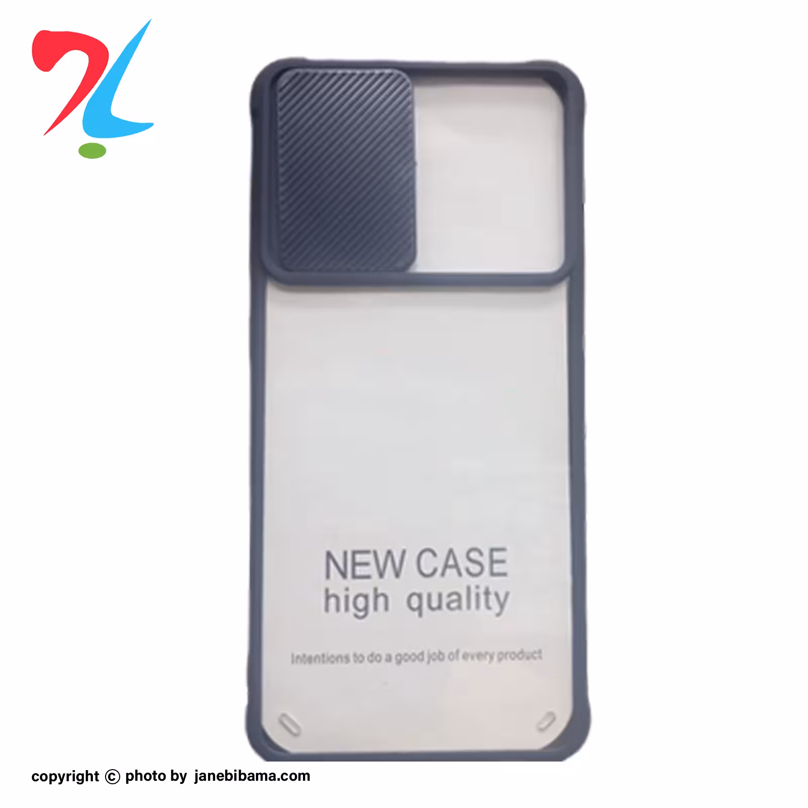 قاب شفاف محافظ لنزدار کشویی سامسونگ GALAXY A10S-رنگ سورمه ای