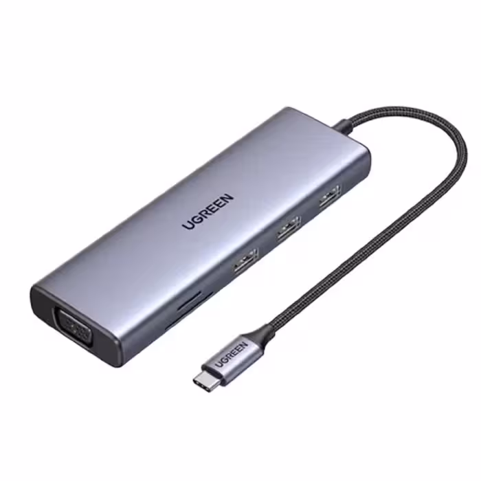 هاب 9 پورت USB-C یوگرین مدل CM498 – 15375
