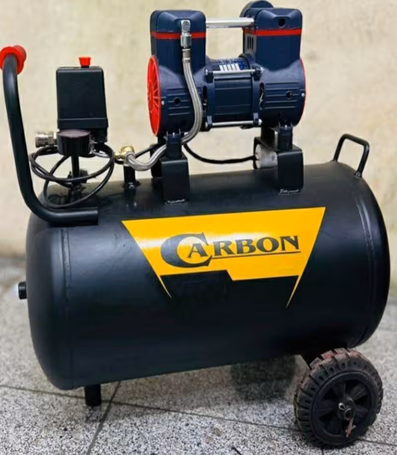 کمپرسور باد 50 لیتری کربن سایلنت CARBON مدل 550L