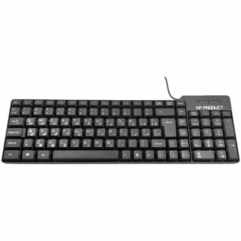 کیبورد با سیم مدل  XP-8000G