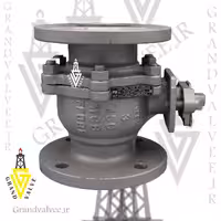 کد:1036 شیرتوپی&quot;5 اینچ کلاس 150 فولاد ریخته گری