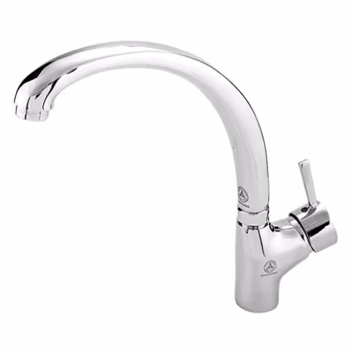 شیر ظرفشویی مدل ارکیده کروم قهرمان 