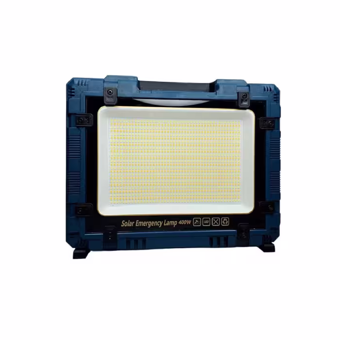 پروژکتور شارژی خورشیدی 400 وات مدل W8109-2