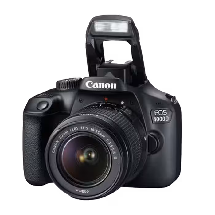 دوربین عکاسی کانن EOS 4000D با لنز DC III 18-55 میلی متری