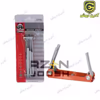 آچار آلن ستاره ای سری مشتی (چاقویی) پاندا Panda مدل HY6008HT