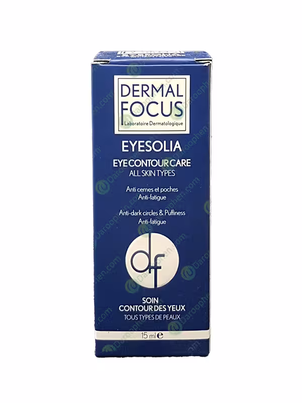 کرم دور چشم ایزولیا، ضد پف و تیرگی درمال فوکوس – Dermal Focus EYESOLIA Eye Contour Anti-puffiness & dark circle Cream