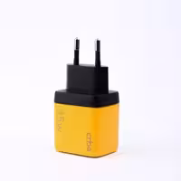 شارژر دیواری 35 وات کربی مدل CR-R107 زرد گارانتی 12 ماهه تکنوپاز