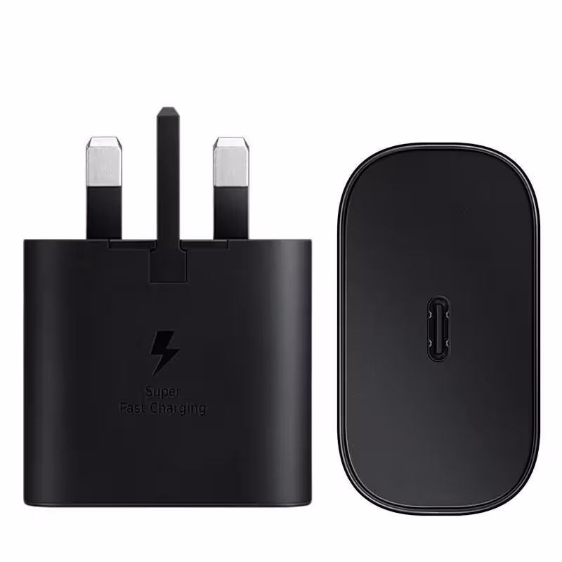 شارژر دیواری 25W PD Adapter USB-C Vietnam صد اورجینال سه پین