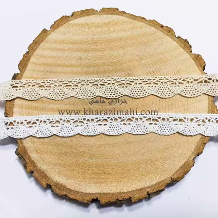 نوار کتان طرح چیندار B _ کد3