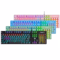 کیبورد سیمدار گیمینگ AULA F2022