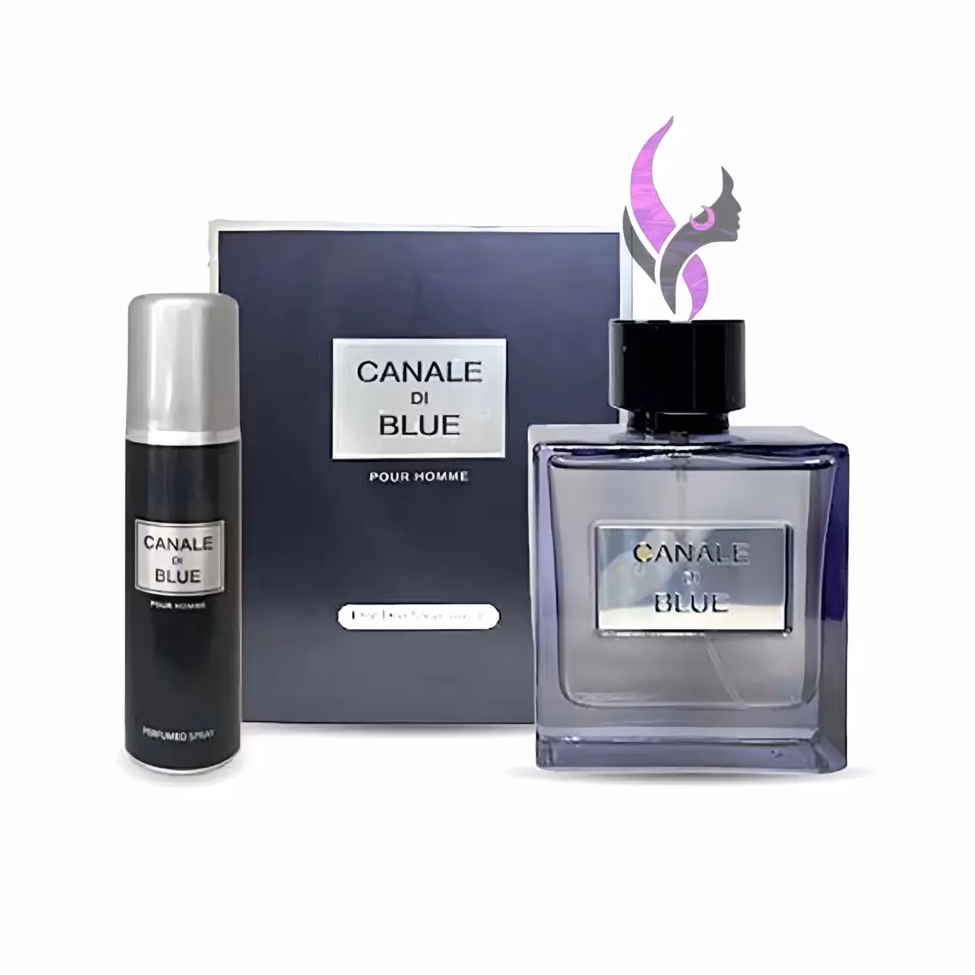 ادکلن بلو شنل فرگرانس همراه با اسپری CANALE DI BLUE