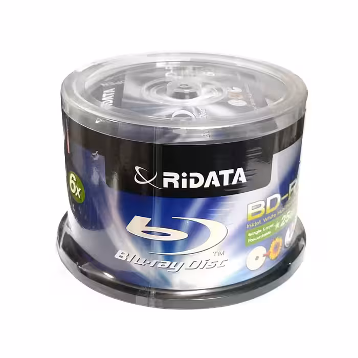 بلوری 25 گیگ رای دیتا  Ridata 6X بسته 50عددی