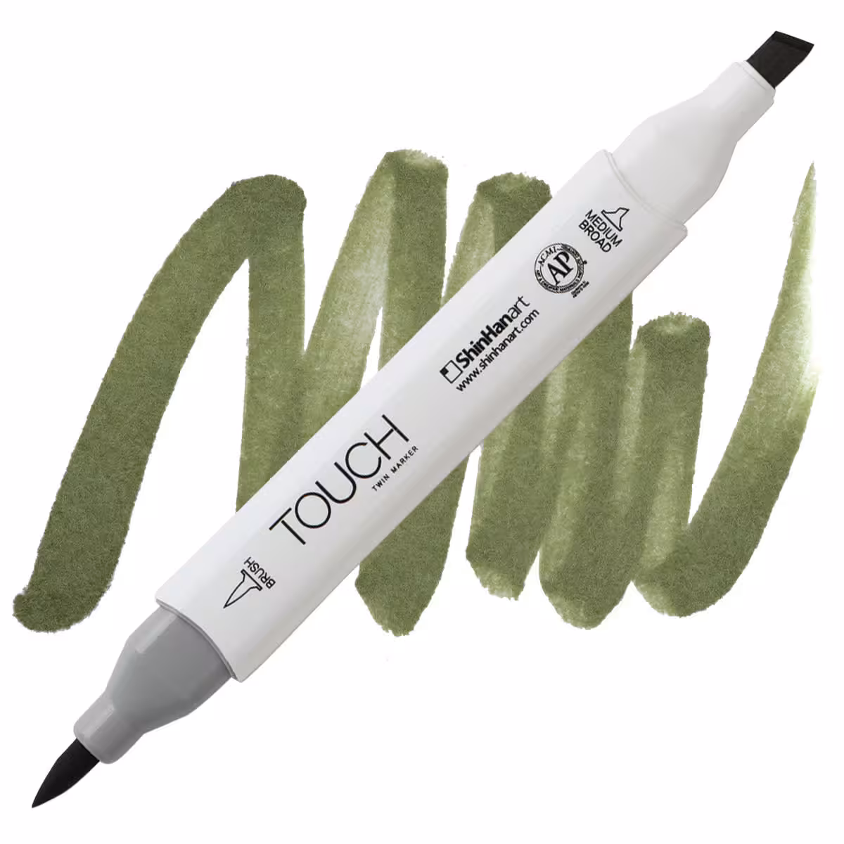 ماژیک طراحی دو سر تاچ (بدنه سفید) کد GY231