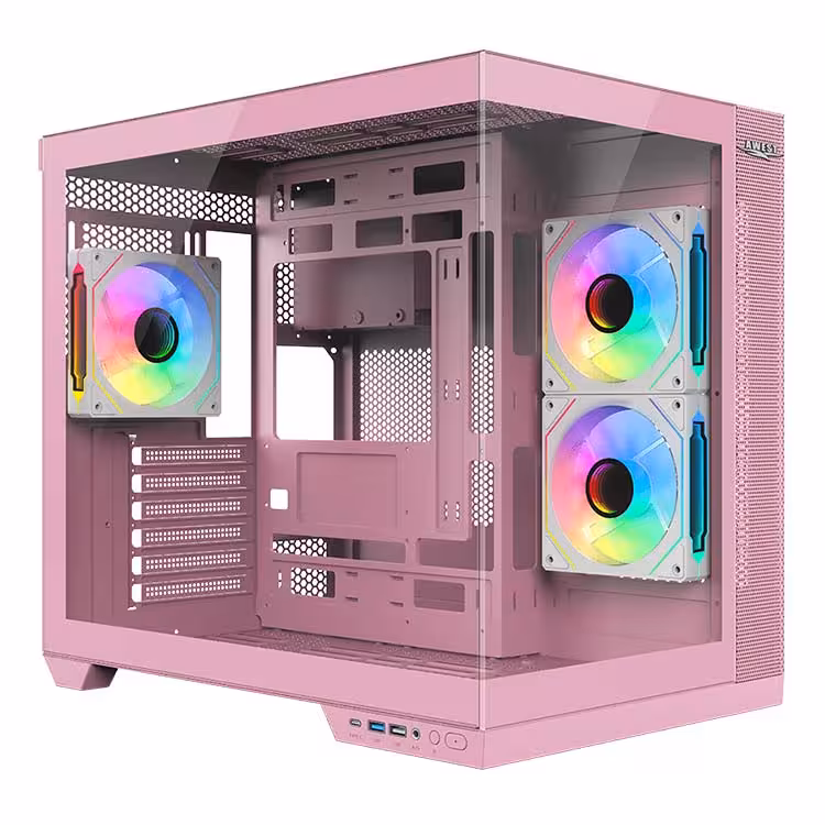 کیس گیمینگ مدل اوست GT-AQ12-MP | با پرتو