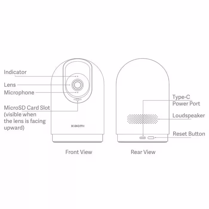 دوربین مداربسته تحت شبکه شیائومی مدل C500 Pro