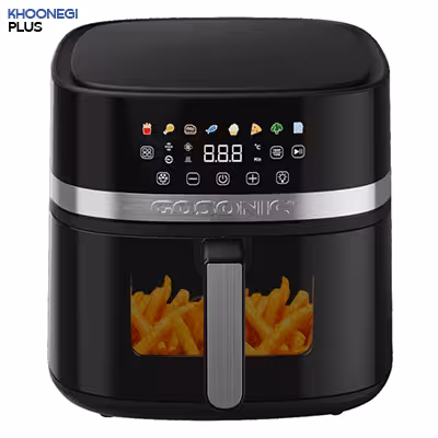 سرخکن رژیمی دو المنت 8 لیتر گوسونیک مدل Gosonic GAF-108