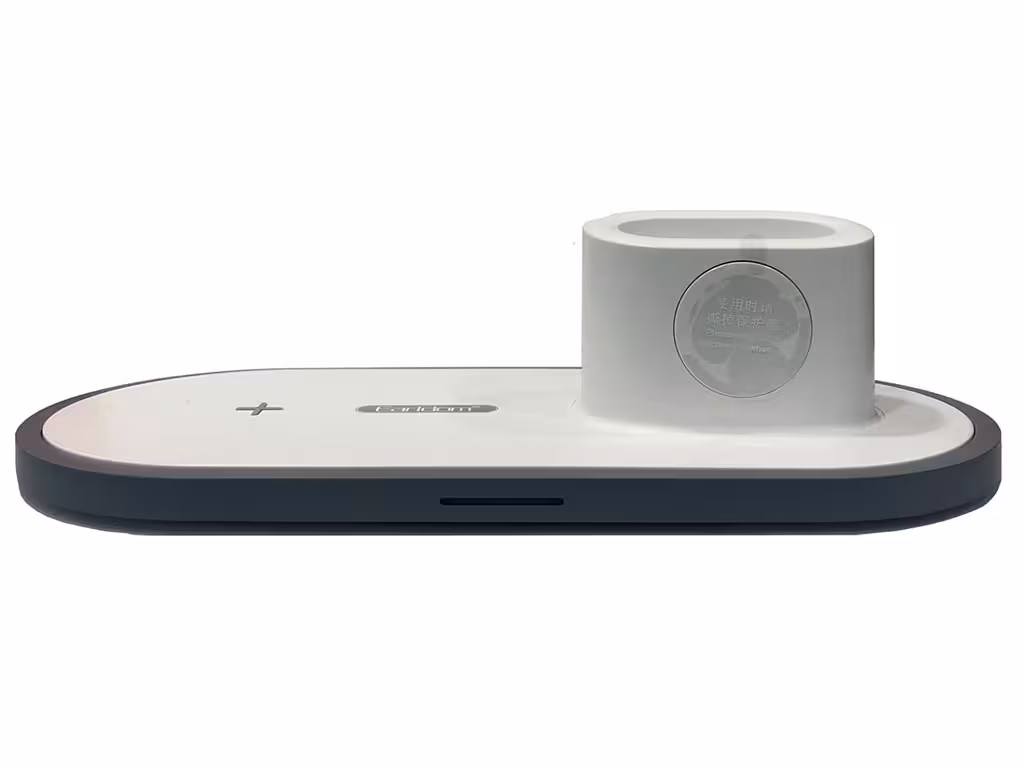 شارژر وایرلس سریع گوشی و اپل واچ و ایرپاد ارلدام Earldom ET-WC9 3in1 Wireless Charger
