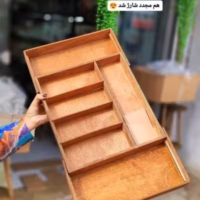 جاقاشقی چوبی ریلی داخل کشو