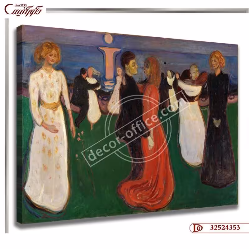 تابلو رقص زندگی ادوارد مونک R4353