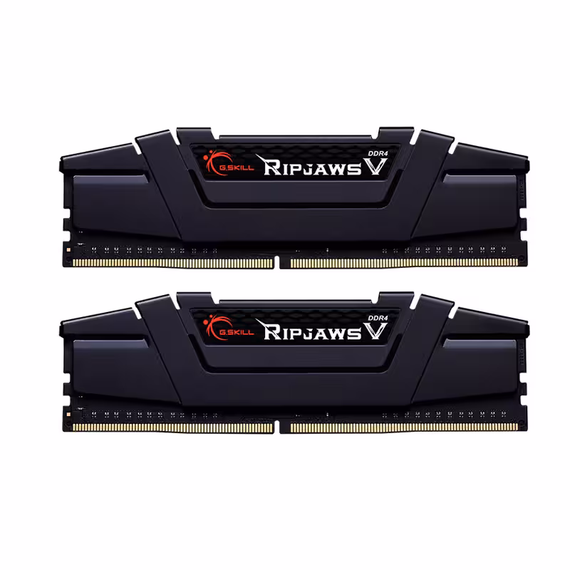 رم کامپیوتر DDR4 دوکاناله 4000 مگاهرتز CL18 جی اسکیل مدل RipjawsV با ظرفیت 16 گیگابایت