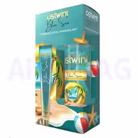 ست بادی اسپلش و لوسیون بدن استوینت Ostwint با رایحه دریای آبی