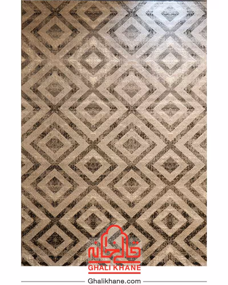 گلیم فرش ماشینی ساوین کد 4202