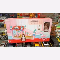 اسباب بازی کلبه عروسکی باطری خور