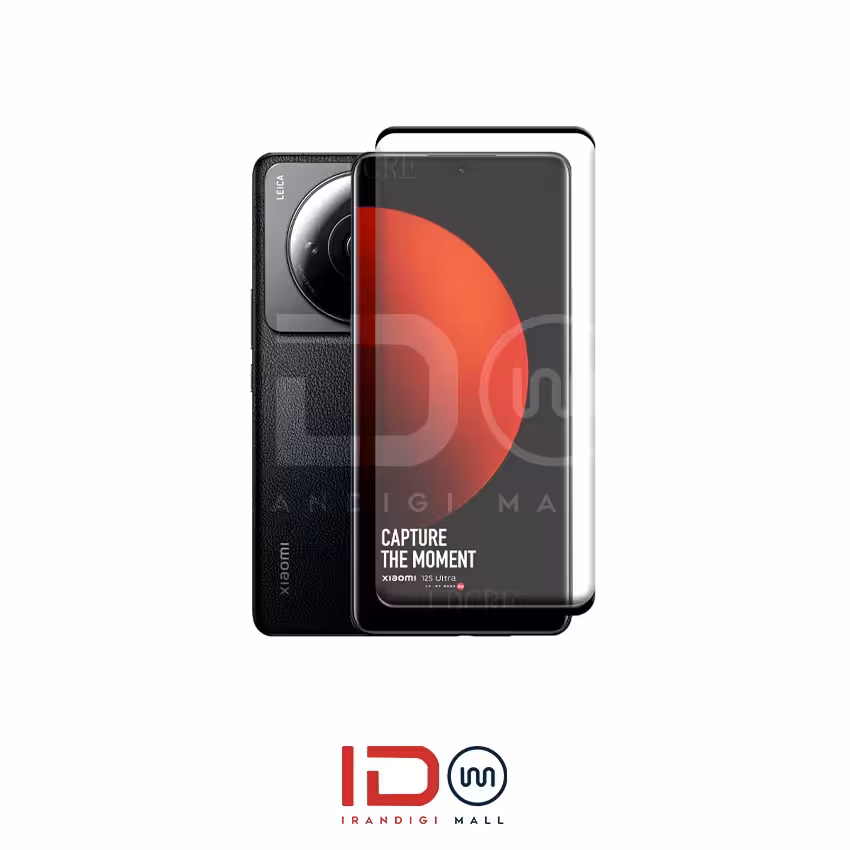 گلس شیشه ای تمام صفحه گوشی شیائومی مدل XIAOMI 12S Ultra برند رد لیبل