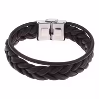 دستبند چرم لانکا مدل BB-43