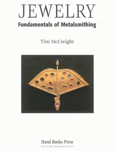 خرید و دانلود نسخه کامل کتاب Jewelry: Fundamentals of Metalsmithing (Jewelry Crafts)