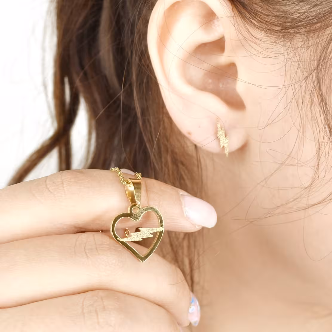 نیمست قلب استیل وسط ضربان کد 8793