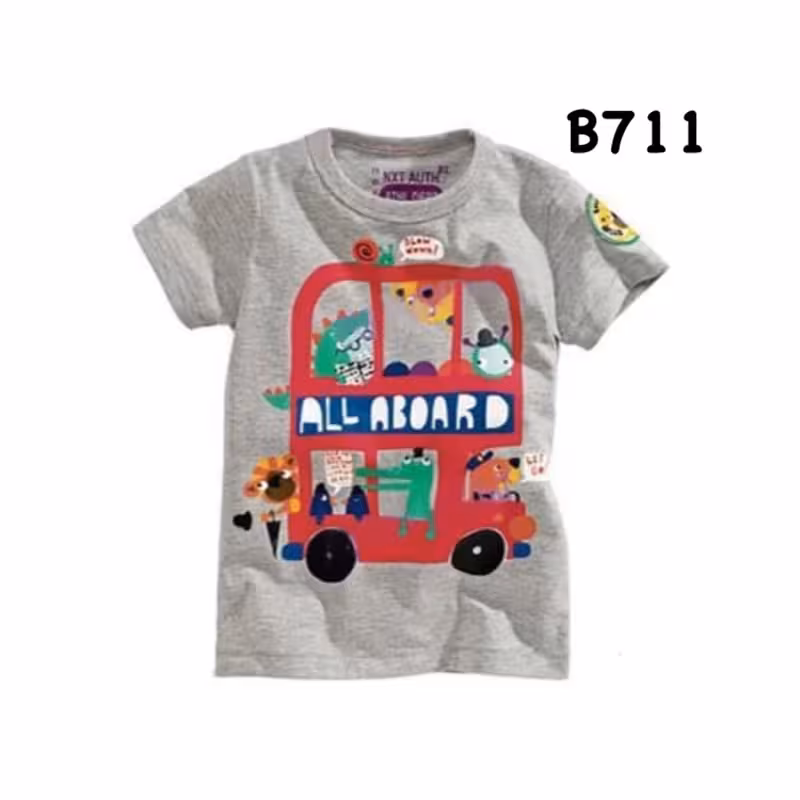 تیشرت فانتزی طرح اتوبوس
