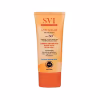 کرم ضد آفتاب SVI بی رنگ مخصوص پوست خشک SPF50