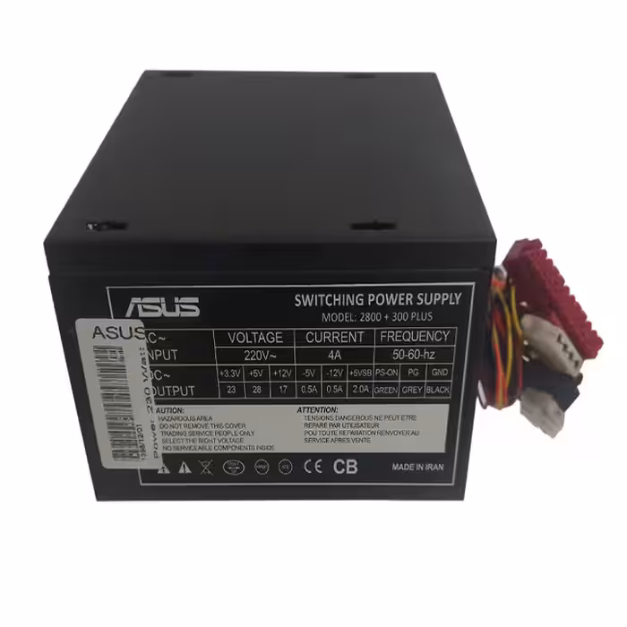 منبع تغذیه کامپیوتر مدل 300pus 2800 | کالا مکس