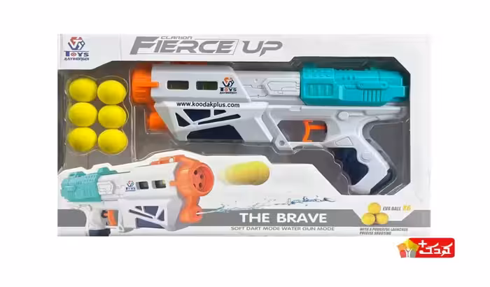 تفنگ دو حالته (آب پاش و توپی) مدل 61-648