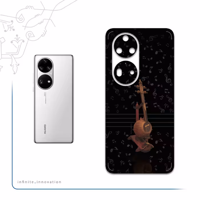 برچسب پوششی ماهوت مدل Persian-Fiddle-Instrument مناسب برای گوشی موبایل هوآوی P50 Pro