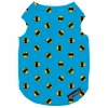 لباس سگ و گربه 27 طرح Batman Pattern Blue کد MH557 سایز S