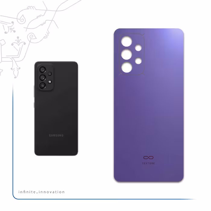 برچسب پوششی ماهوت مدل Matte-BlueBerry مناسب برای گوشی موبایل سامسونگ Galaxy A53 5G
