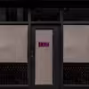 چراغ دیواری نئون دیزاین طرح Exit-BL_PN